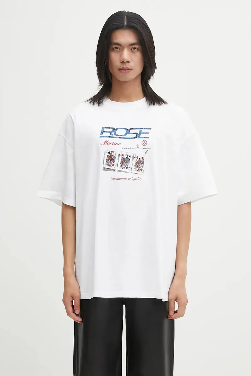 t-shirt in cotone Oversized S colore bianco 621JE06000F