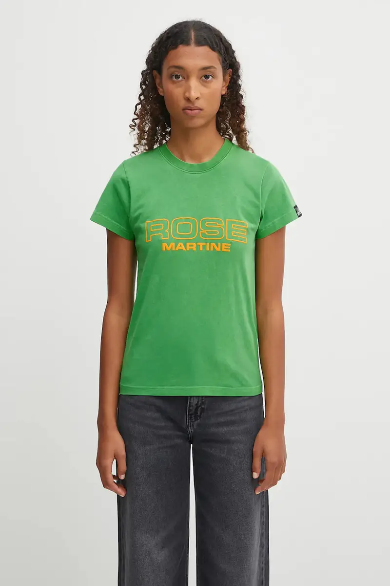 Martine Rose T-shirt Donna Verde 2520943