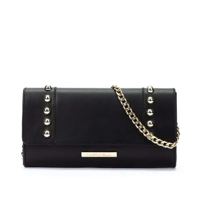 per donna BBM-W399 Borsa in pelle Bbm nera (OSFA), Nero, Casual