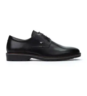 per uomo 1689-2889EA Scarpe in pelle nera Watford (43), Nero, Basso, Stringhe, Casual, Da sera, Classico