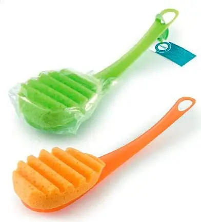 Oceania - Spazzola Lavaschiena Con Spugna 492