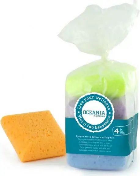 Oceania - Spugne Sacchetto Extra Delicato 4 pezzi 499