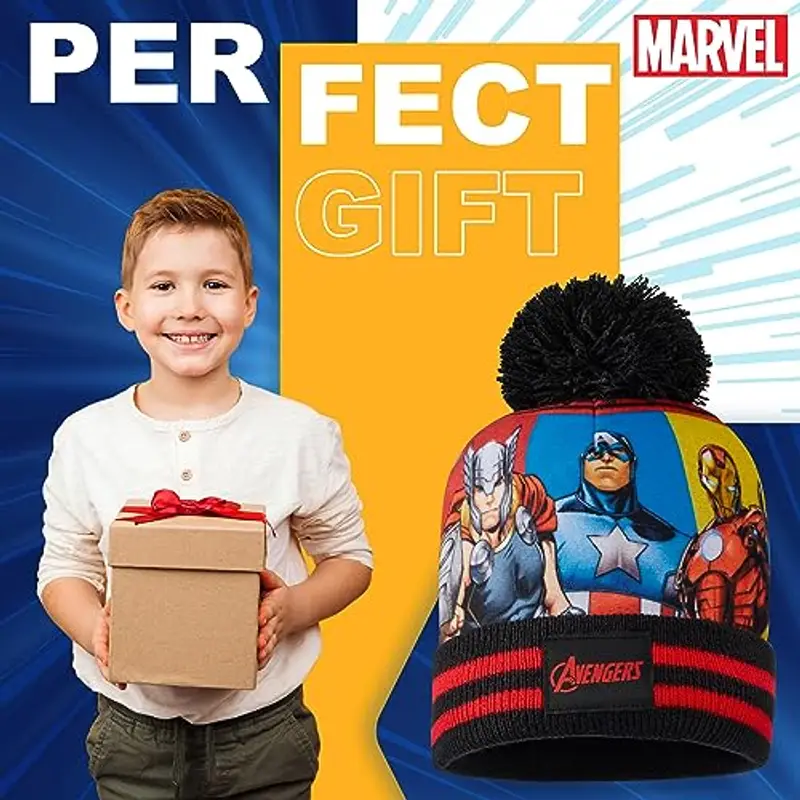 Marvel Accessori Invernali Set Bambino per Viaggi e Scolastici miniatura 3