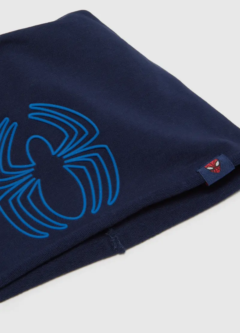 Cappello In Cotone Elasticizzato Blu Da Bambino Regular Fit Con Logo, Blu miniatura 3