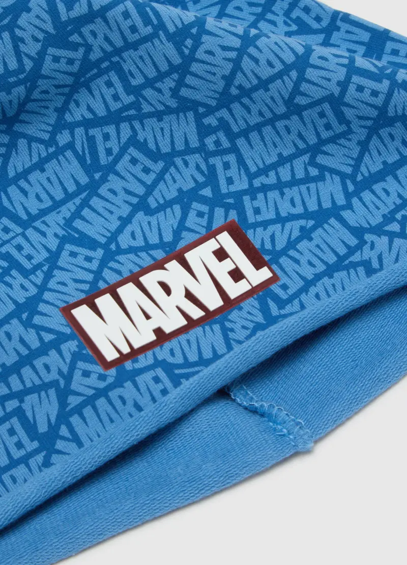 Cappello In Cotone Elasticizzato Multicolor Da Bambino Con Logo Marvel, Multicolor miniatura 3