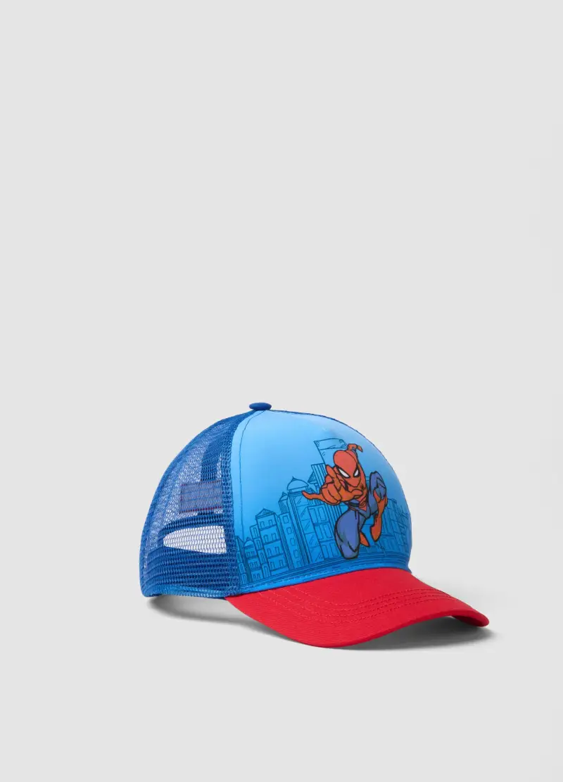 Cappello In Tessuto Multicolor Per Bambini Di Spider-man, Bambino, Multicolor