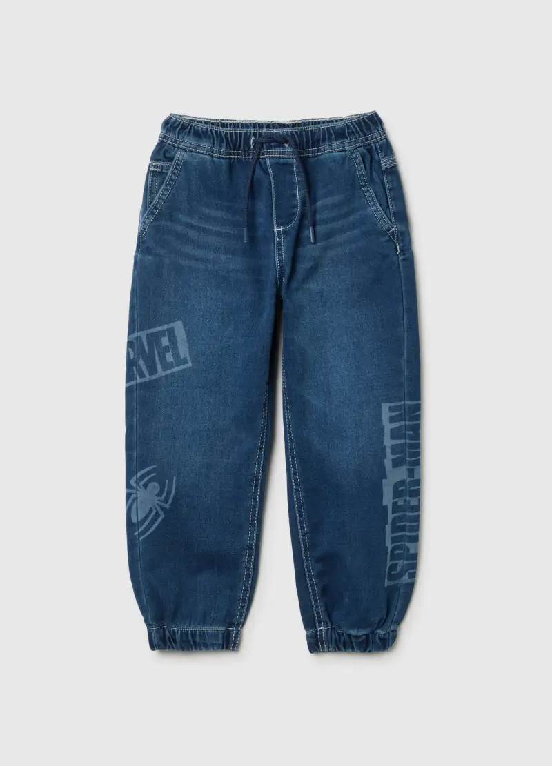 Jeans Da Bambino In Denim Blu Regular Fit, Blu