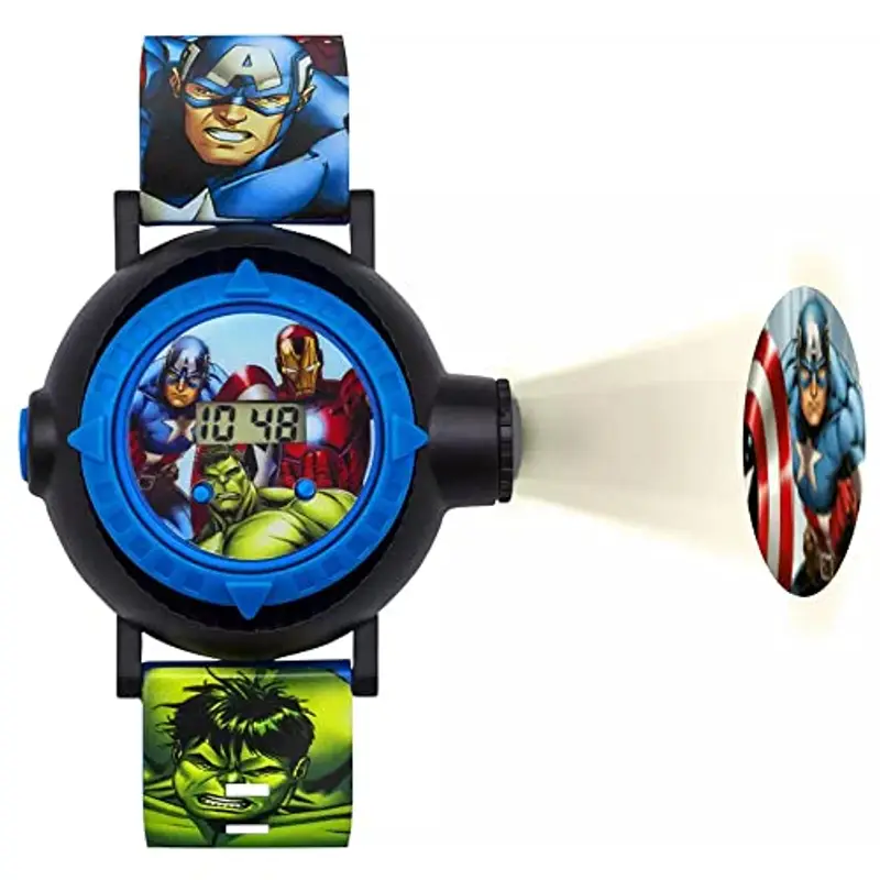 Marvel Orologio Digitale Bambini con Cinturino in plastica AVG3536