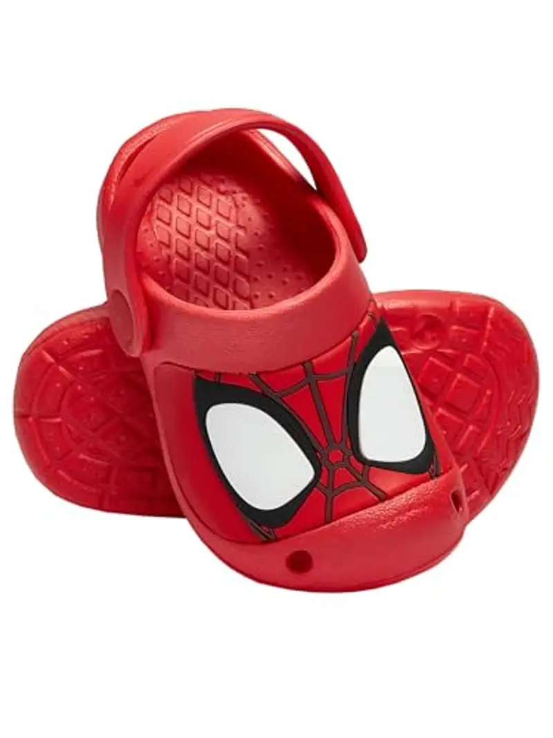 Marvel Scarpe Spiderman | Ciabatte Bambino Piscina | Zoccoli Spidey And His Amazing Friends | Rosso 29