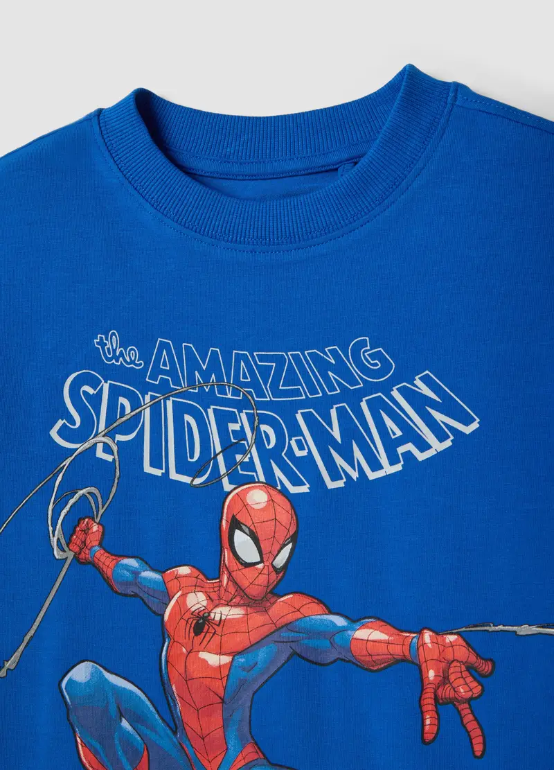 Set In Cotone Elasticizzato Multicolor Da Bambino Con Stampe Marvel, Multicolor miniatura 3