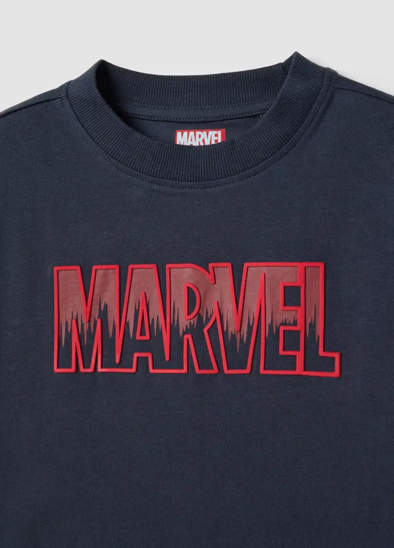 Set In Puro Cotone Multicolor Da Bambino Con Stampe Marvel, Multicolor miniatura 3