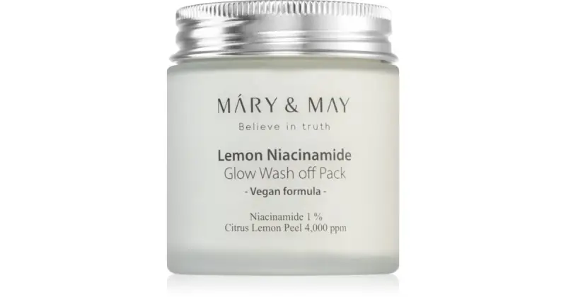 Confezione Lemon Niacinamide Glow MASCHERA VISO DETERGENTE - 125g