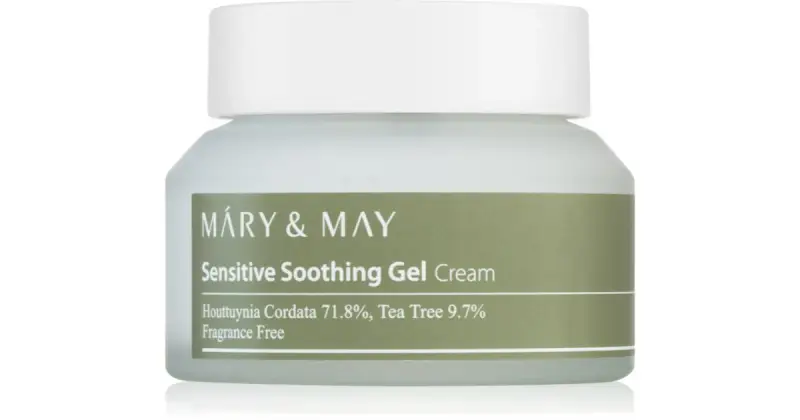 crema-gel idratante leggera per lenire e rinforzare le pelli sensibili 70 g