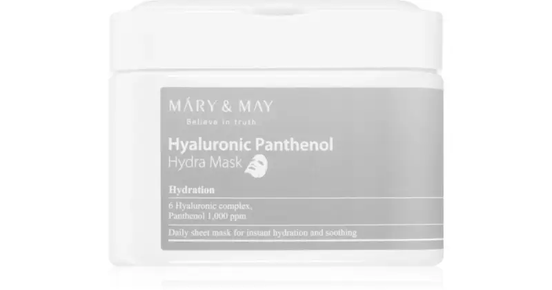 Maschera Hyaluronic Panthenol Hydra 30 pezzi
