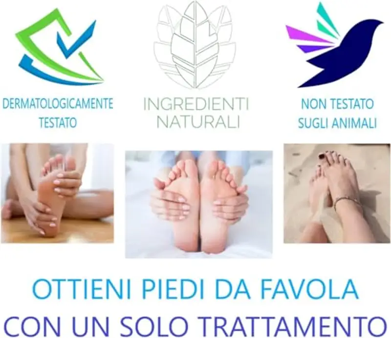 Maschera Piedi ESFOLIANTE e IDRATANTE UltraSTRONG IT - Pedimask TOP - Rimuovere Calli e Pelle Morta piedi - impurità miniatura 3