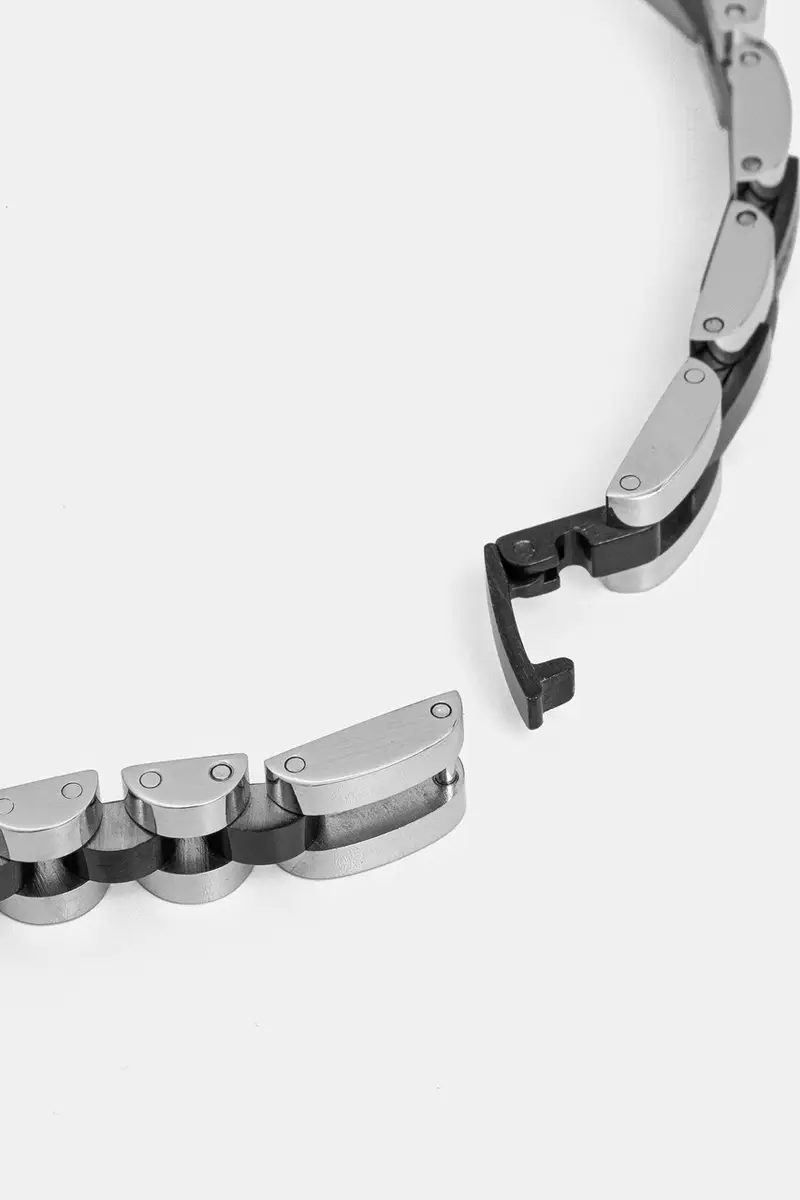 braccialetto uomo Argento miniatura 2