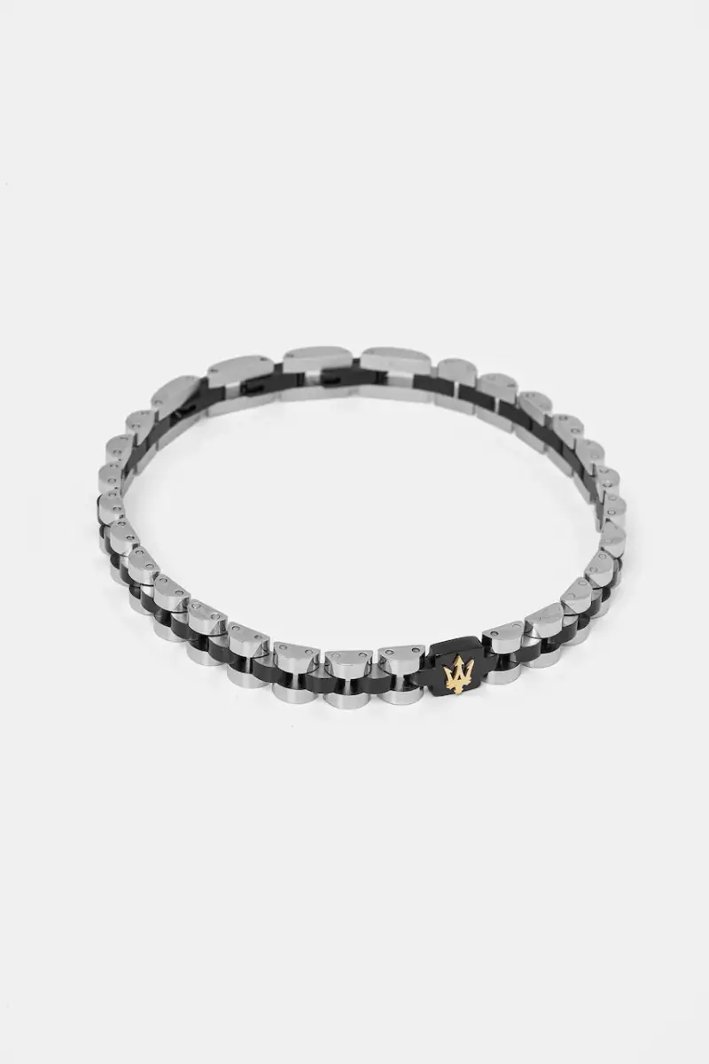 braccialetto uomo Argento