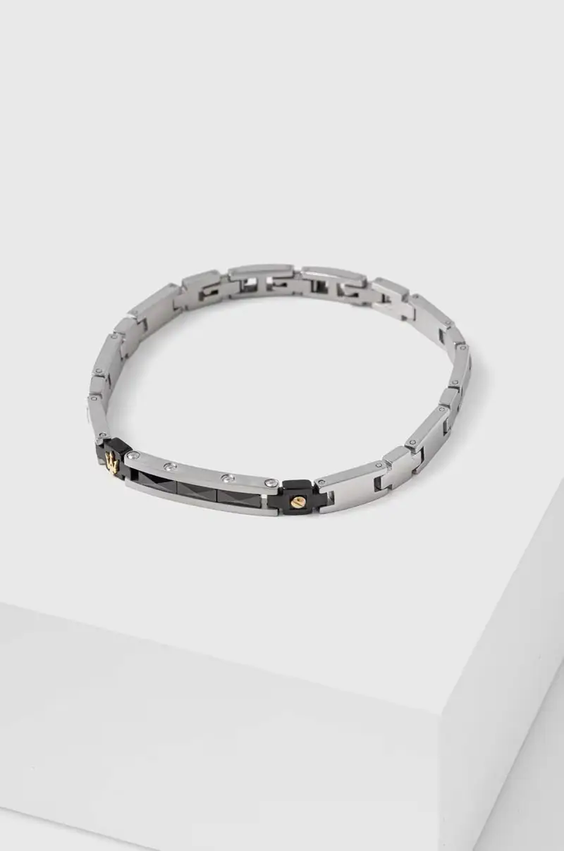 braccialetto uomo JM224ATZ35 Argento