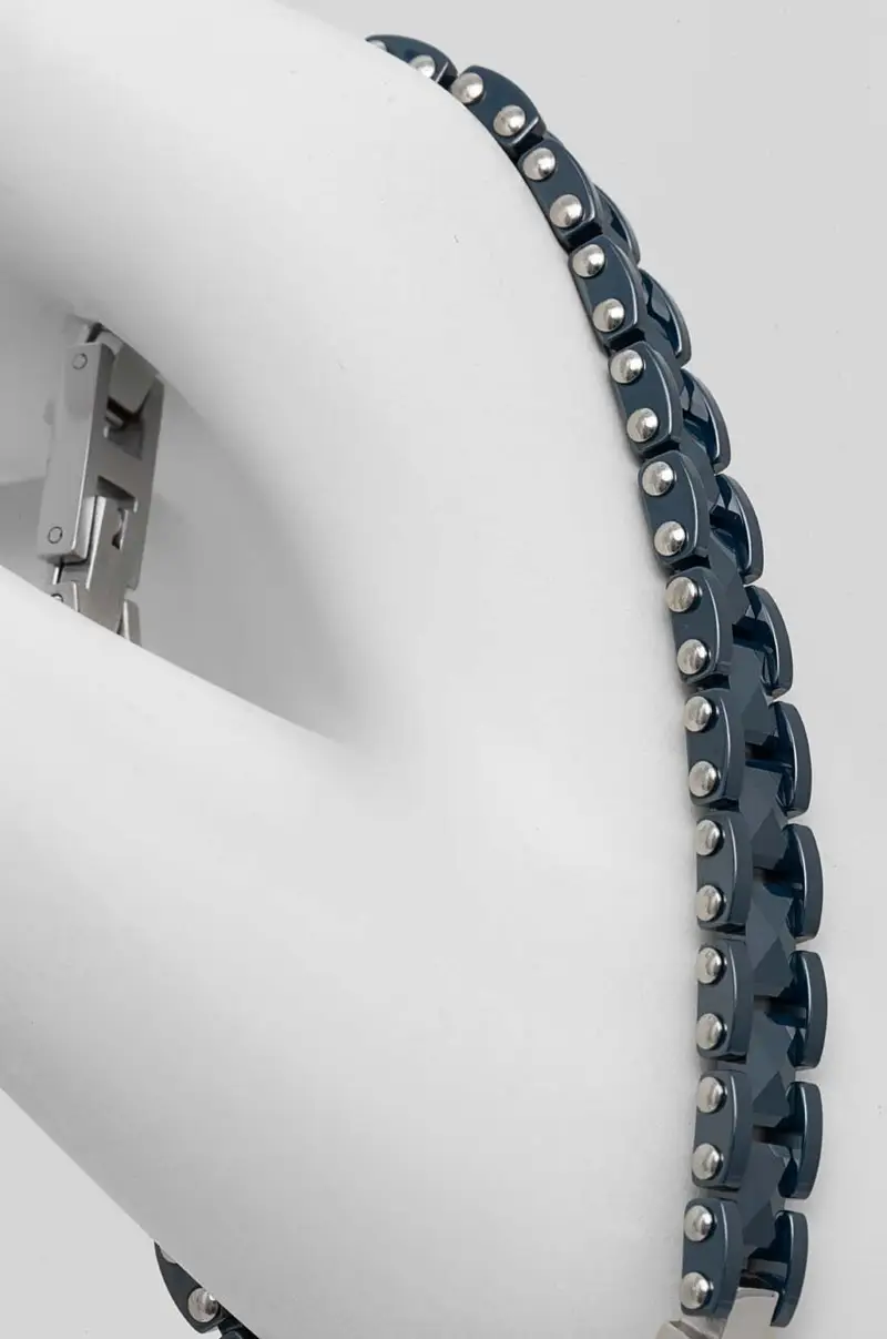 braccialetto uomo JM422ATZ14 Blu navy miniatura 3