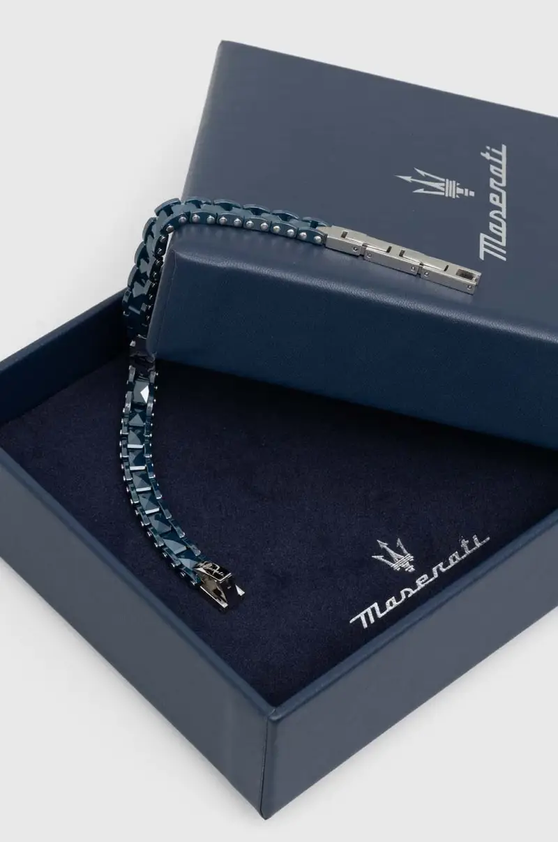 braccialetto uomo JM422ATZ14 Blu navy miniatura 4