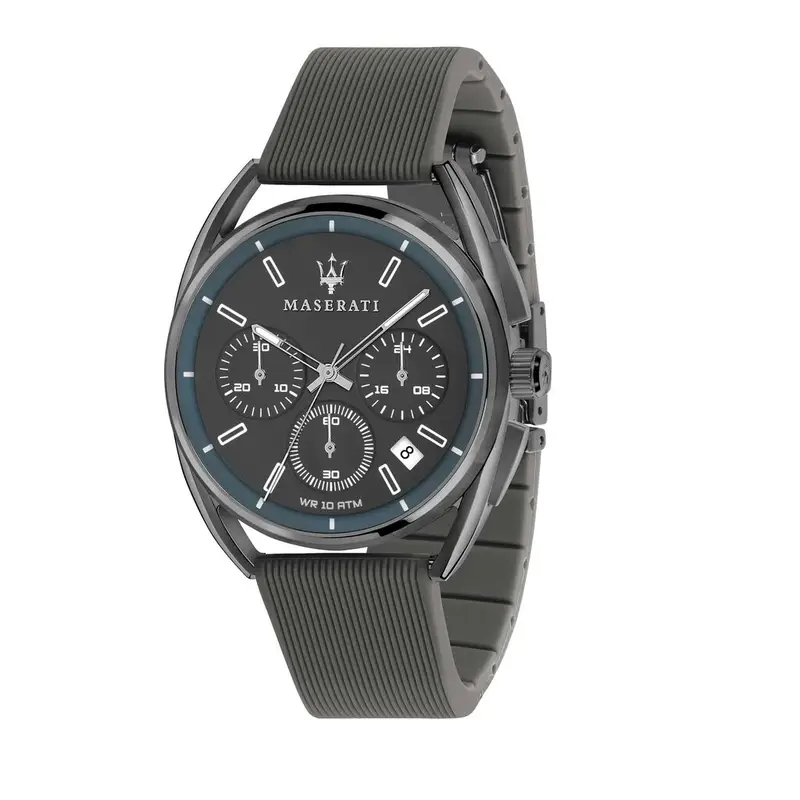 Cronografo Trimarano in acciaio