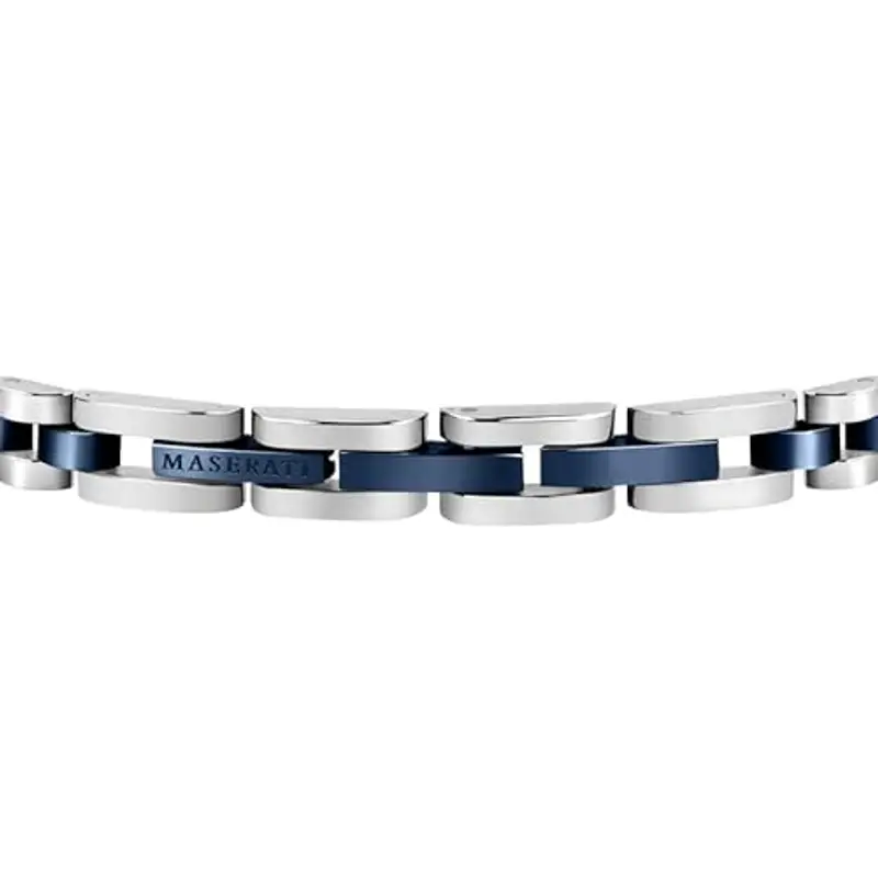 Maserati Jewels Bracciale Uomo, 21 cm, in Acciaio, PVD - JM320AST10 miniatura 3
