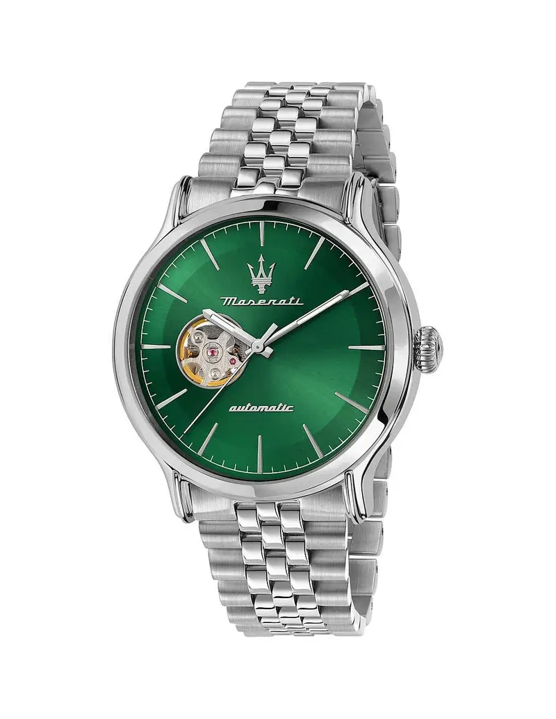 Orologio MASERATI Epoca Uomo R8823118010 Silver Green