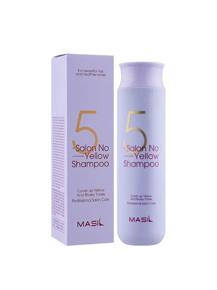 5 Salon shampoo viola neutralizzante per toni gialli 300 ml
