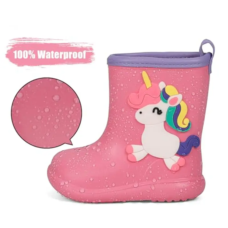 MASOCIO Scarpe impermeabili Bambina Rosa 2194077 miniatura 2