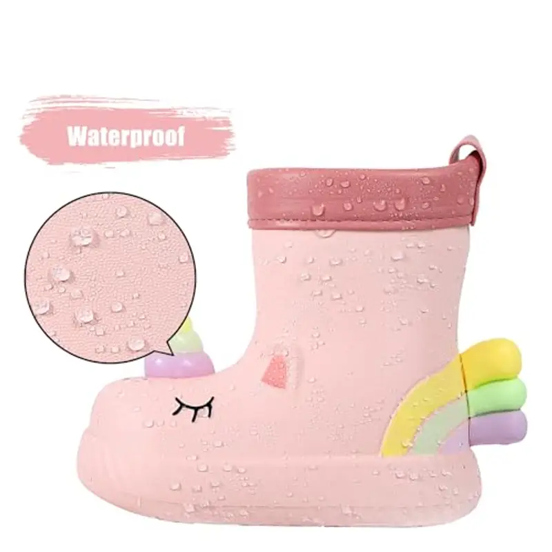 MASOCIO Scarpe impermeabili Bambina Rosa 2007728 miniatura 2