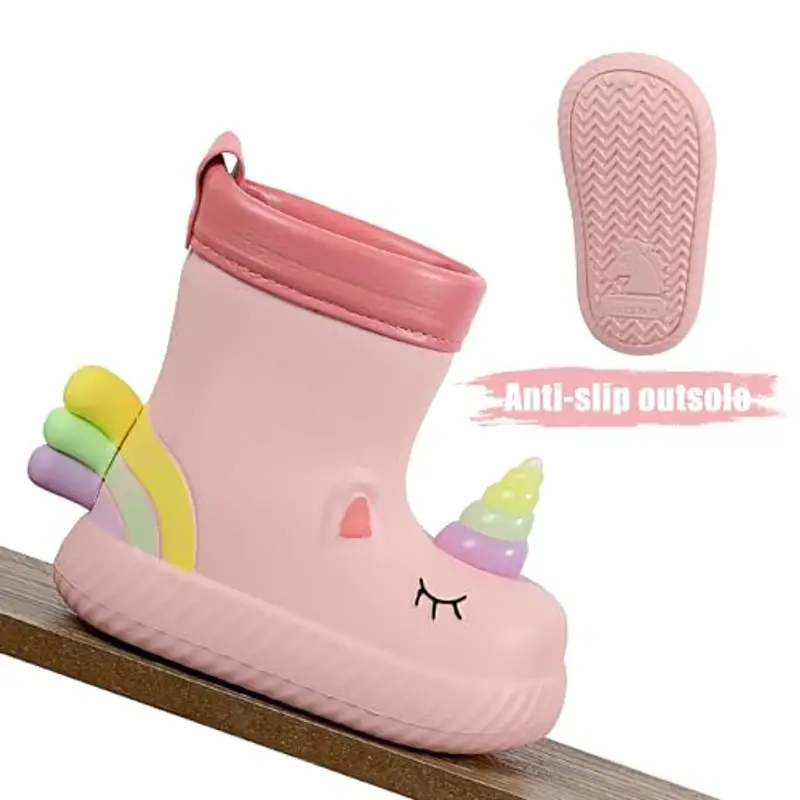 MASOCIO Scarpe impermeabili Bambina Rosa 2007728 miniatura 3