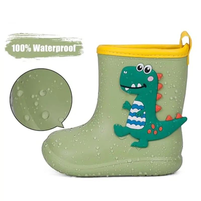 MASOCIO Scarpe impermeabili Bambino Verde 2146912 miniatura 2