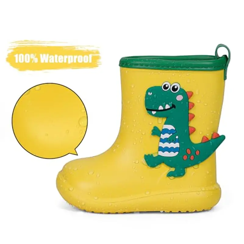 MASOCIO Scarpe impermeabili Bambino Giallo 2424113 miniatura 2