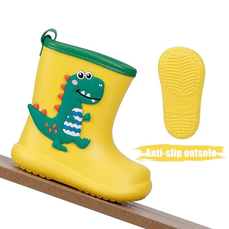 MASOCIO Scarpe impermeabili Bambino Giallo 2424113 miniatura 3