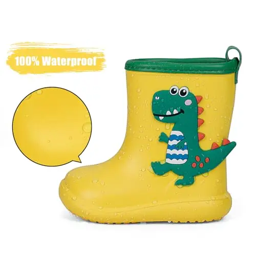 MASOCIO Scarpe impermeabili Bambino Giallo 2728747 miniatura 2