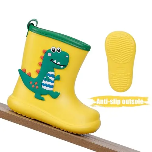 MASOCIO Scarpe impermeabili Bambino Giallo 2728747 miniatura 3