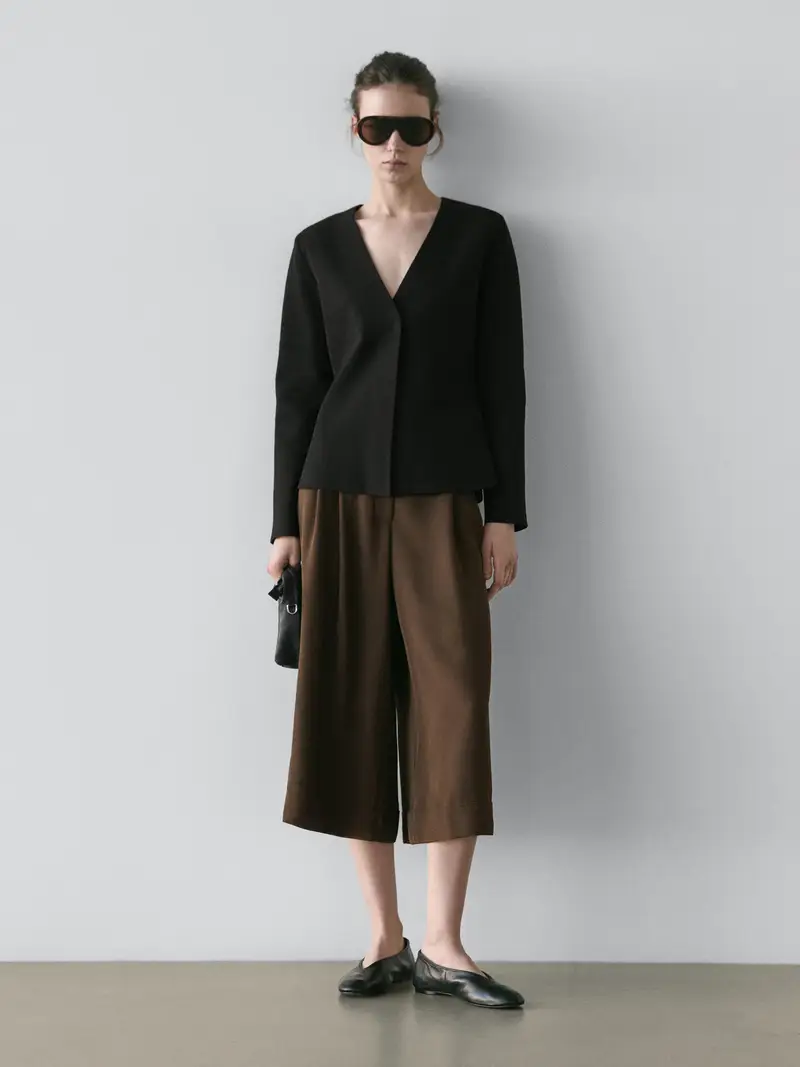 Massimo Dutti Bermuda Verde 4207254