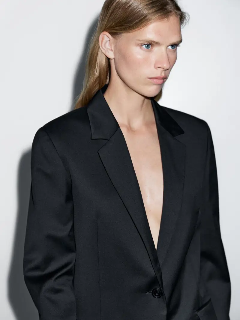 Massimo Dutti Blazer Blu 2553731