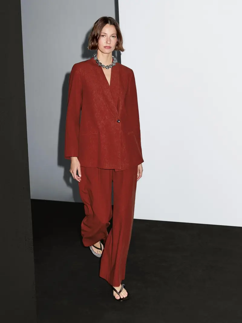 Massimo Dutti Blazer Rosso 2555290