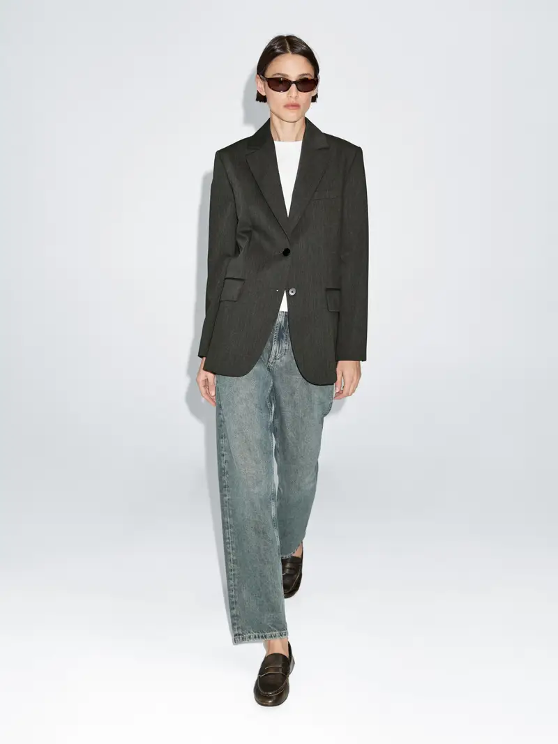 Massimo Dutti Blazer Verde 2555307