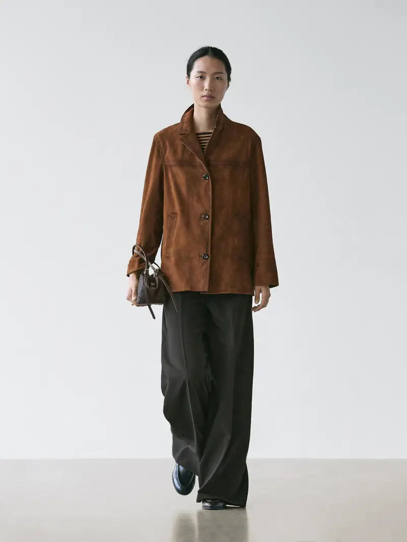 Massimo Dutti Blazer Marrone 3980137