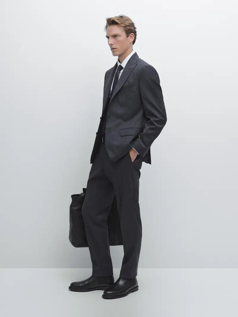 Massimo Dutti Blazer Blu 2553706