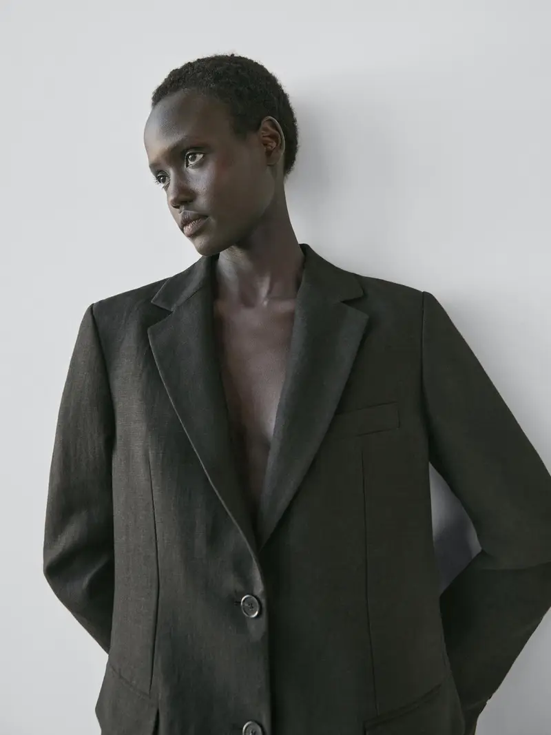 Massimo Dutti Blazer Nero 4189994