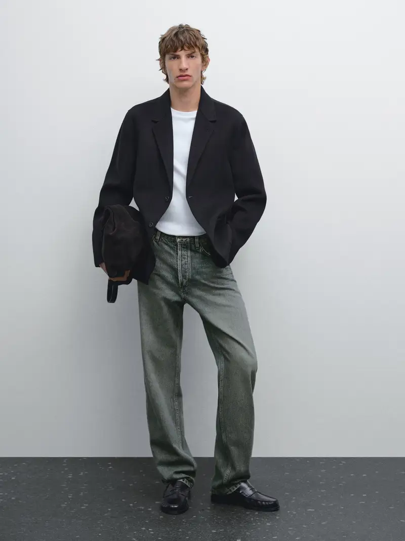 Massimo Dutti Blazer Blu 2553691