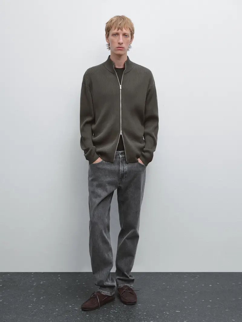 Massimo Dutti Cardigan Grigio 2554729