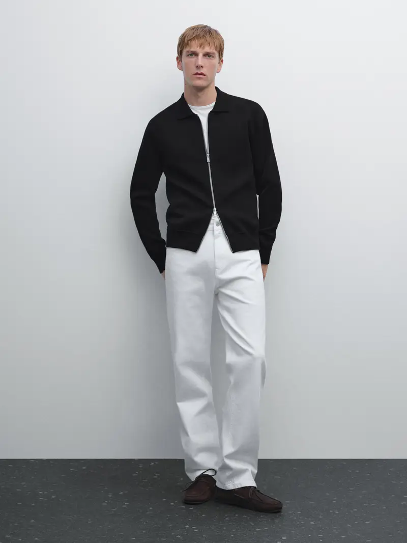 Massimo Dutti Cardigan Nero 2554692