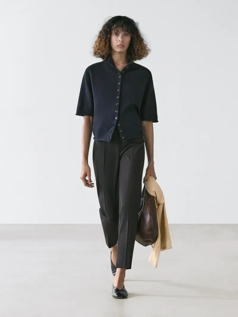 Massimo Dutti Cardigan Blu 4337703