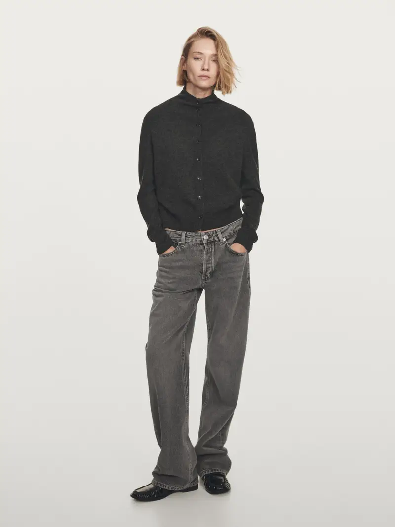 Massimo Dutti Cardigan Grigio 2555193