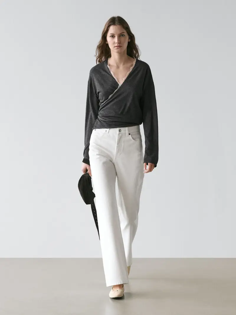 Massimo Dutti Cardigan Grigio 4114047