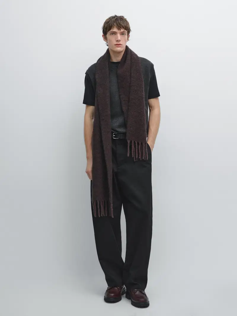 Massimo Dutti Gilet Grigio 3066400